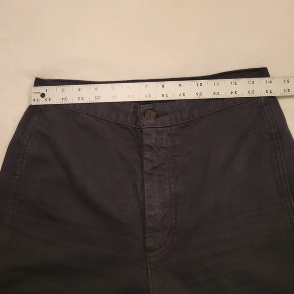 Levi's Ribcage Wide-Leg Black Jeans Women's Size 27 - Picture 9 of 10